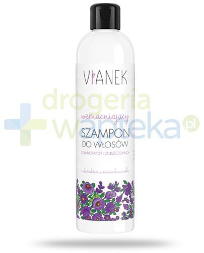podgląd produktu Vianek wzmacniający szampon do włosów z ekstraktem z nasion kozieradki 300 ml
