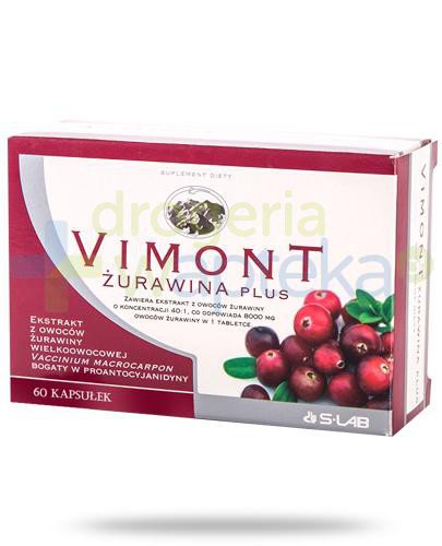 Vimont Żurawina Plus 60 tabletek