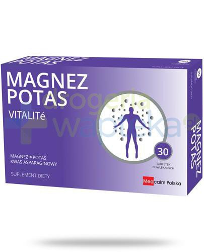 Vitalite Magnez Potas 30 tabletek
