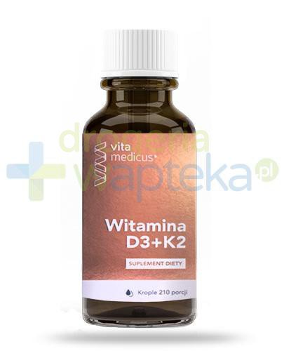 VitaMedicus witamina D3 2000IU + K2 MK-7 50mcg 29,4 ml 