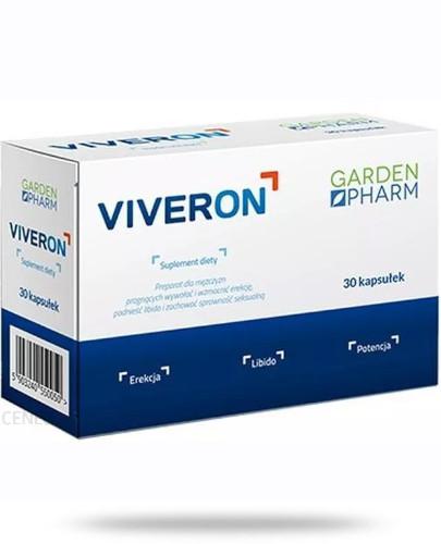 podgląd produktu Viveron na sprawność seksualną mężczyzn 30 kapsułek