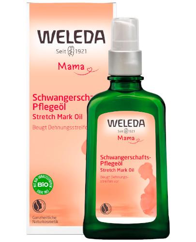 podgląd produktu Weleda Mama olejek do masażu na rozstępy dla kobiet w ciąży 100 ml