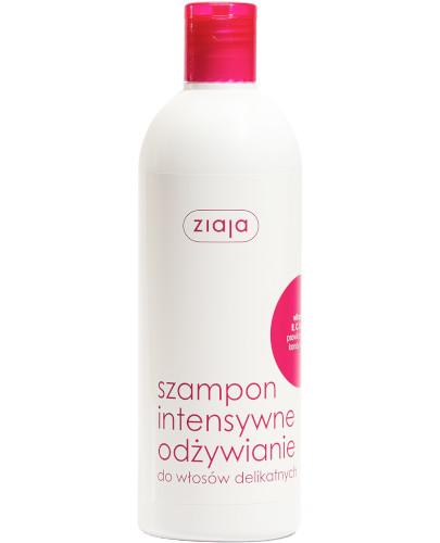 podgląd produktu Ziaja intensywne odżywianie szampon witaminy 400 ml