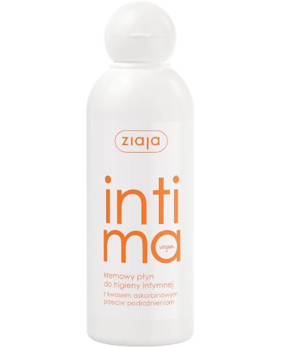 podgląd produktu Ziaja Intima kremowy płyn do higieny intymnej z kwasem askorbinowym 200 ml