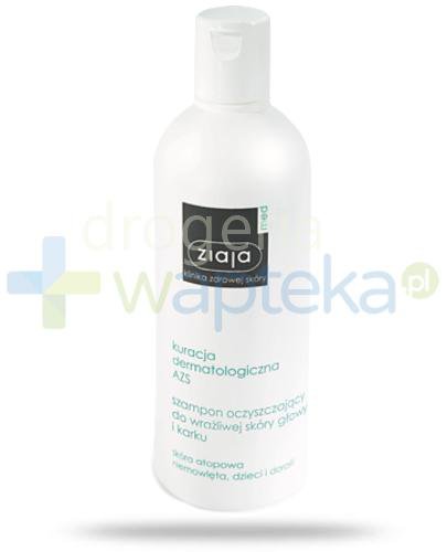 podgląd produktu Ziaja Med AZS szampon oczyszczający do wrażliwej skóry głowy i karku 300 ml