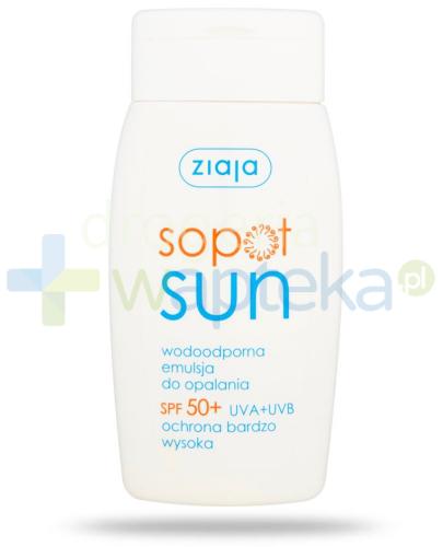 Ziaja Sopot Sun wodoodporna emulsja do opalania SPF50+ 125 ml