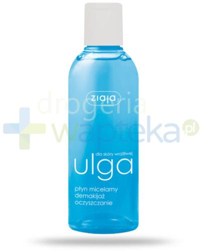 podgląd produktu Ziaja Ulga dla skóry wrażliwej płyn micelarny demakijaż oczyszczanie 200 ml