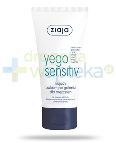 podgląd produktu Ziaja Yego Sensitiv kojący balsam po goleniu dla mężczyzn 75 ml